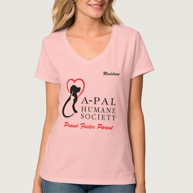 APAL Logo Volunteer - Custom / Name T-Shirt (Front)