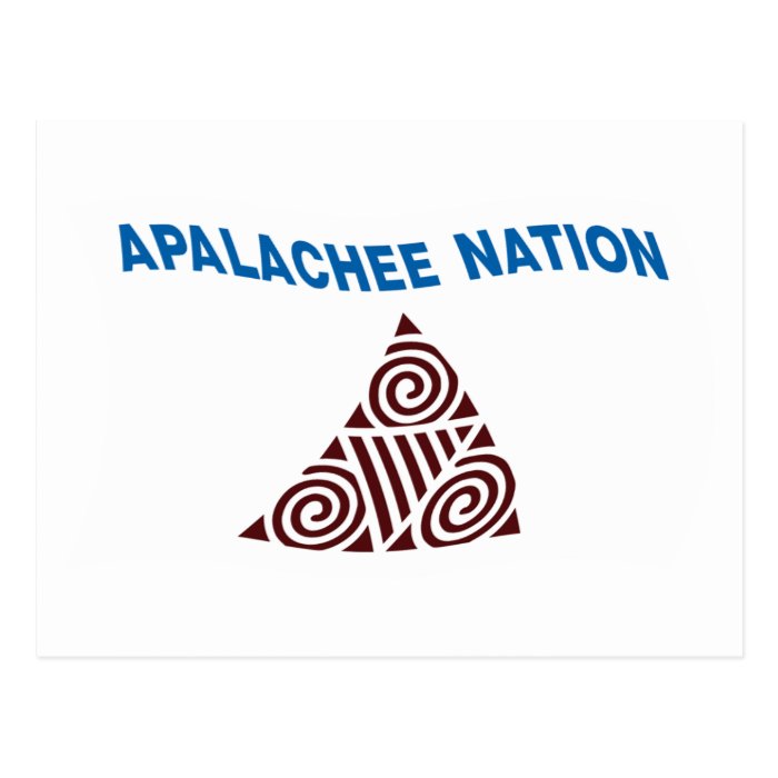 Apalachee Nation Flag Postcard