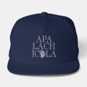 Apalachicola Florida Oyster Design Snap Back Hat