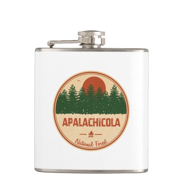 Apalachicola National Forest Flask (Front)