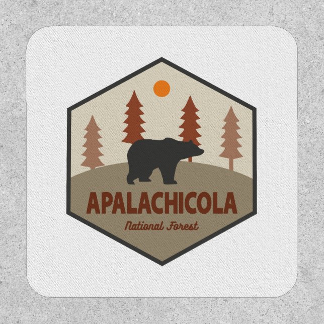 Apalachicola National Forest Florida Bear Patch (Front)