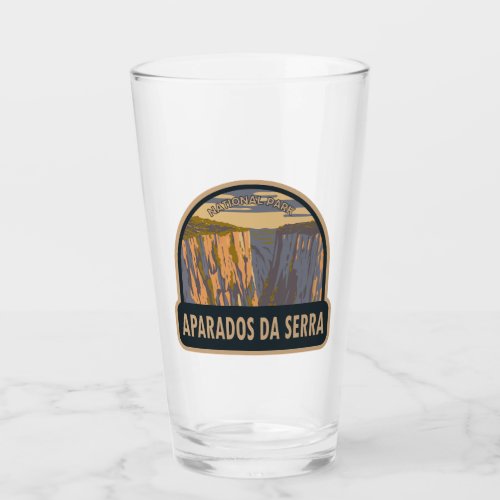 Aparados da Serra National Park Brazil Travel Art  Glass