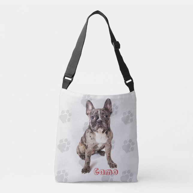 APARN - Cutest Pugs & Friends - Camo - Crossbody Bag (Front)