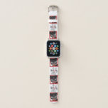 Aparn Logo Pug Rescue Apple Watch Band 38mm at Zazzle