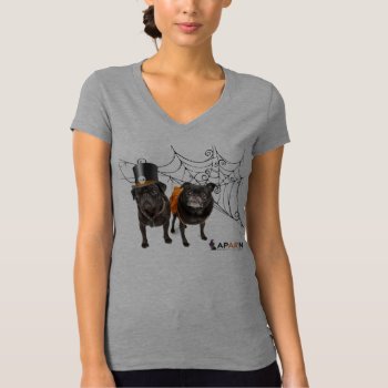 Aparn Nugget Halloween Women's V-neck T-shirt by AZPUGRESCUE at Zazzle