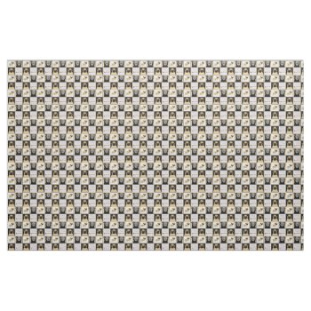 Aparn Rescue Pugs Combed Cotton (56" Width) Fabric by AZPUGRESCUE at Zazzle