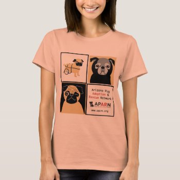 Aparn Rescue Pugs Women Relaxed Fit Long Sleeve T-shirt by AZPUGRESCUE at Zazzle