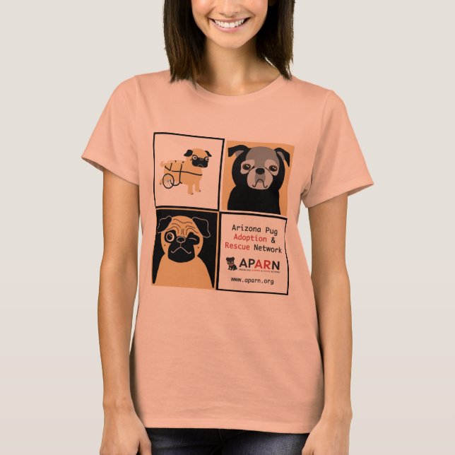 APARN Rescue Pugs Women Relaxed Fit Long Sleeve T-Shirt (Front)