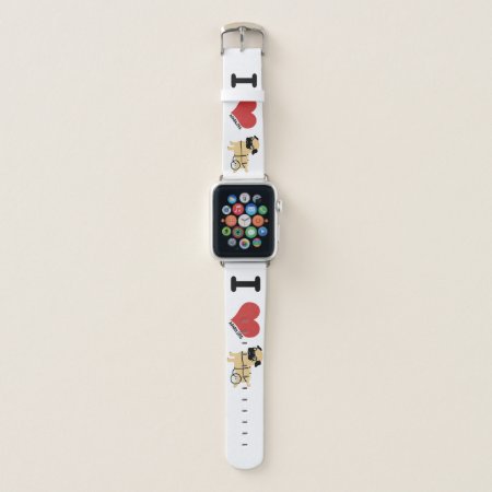 Aparn Special Needs Pug Apple Watch Band 38mm