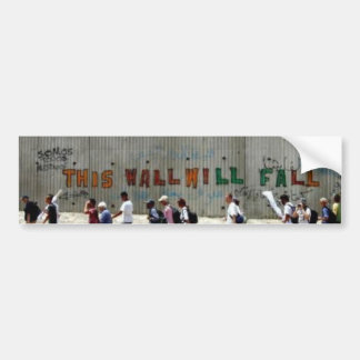 ApartheidWall-Qalqilya Bumper Sticker
