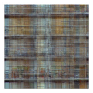 Apartment Block Behind MOCA Photo Print