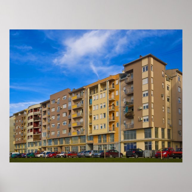 apartment building poster (Front)