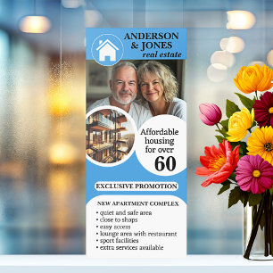 Apartment Complex Professional Real Estate Bi-fold Brochure