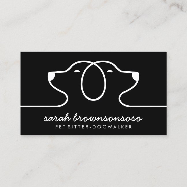 Black & White Dog Branding