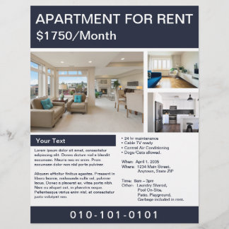 Apartment For Rent Flyer