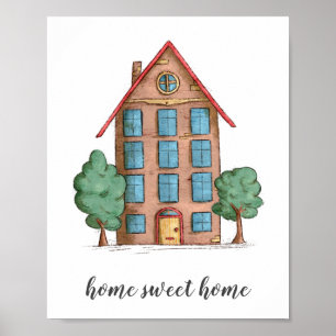 Apartment Home Sweet Home Poster