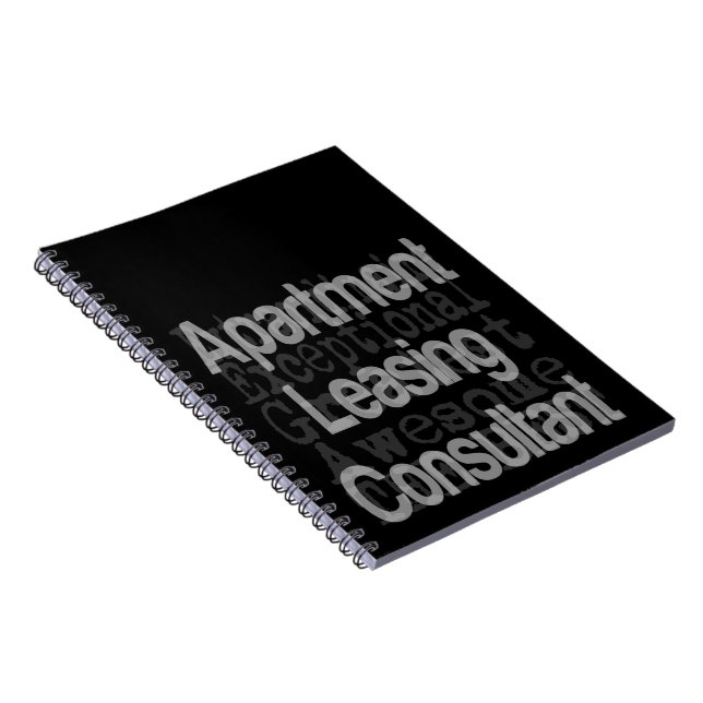 Apartment Leasing Consultant Extraordinaire Notebook (Right Side)