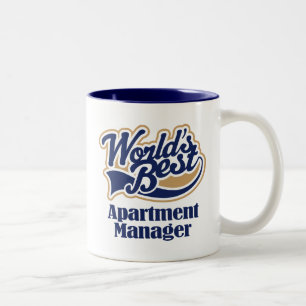 Apartment Manager Gift Two-Tone Coffee Mug