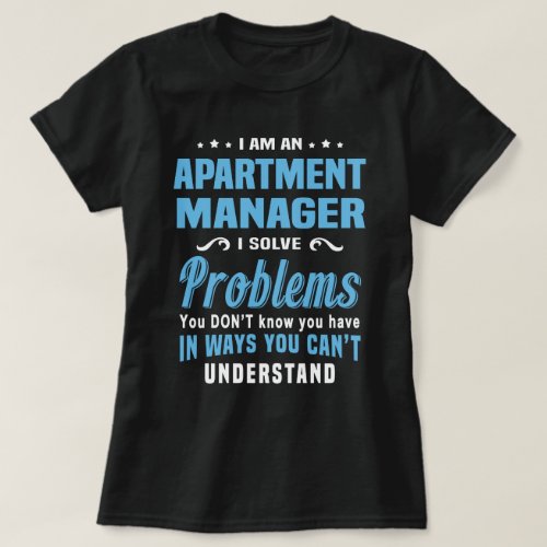 Apartment Manager T_Shirt