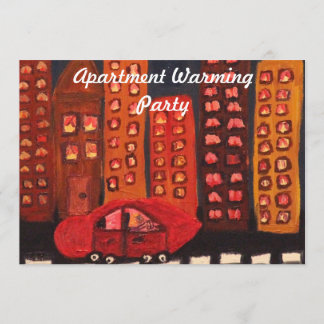 Apartment warming invitation