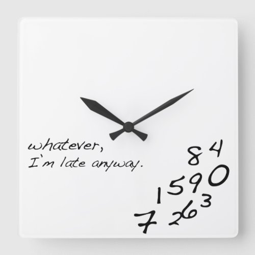 Apathetic Clock