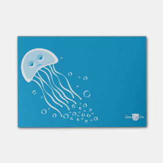 Apathetic Jellyfish Post-it Note