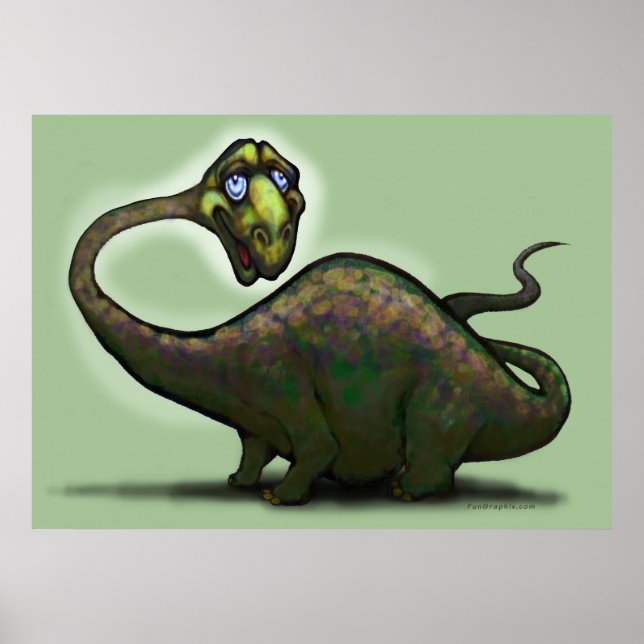 Apatosaurus Poster (Front)