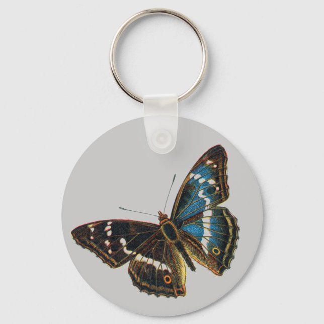 Apatura iris male keychain (Front)