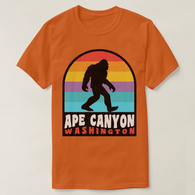 Ape Canyon Washington Mount St Helens T-Shirt (Design Front)