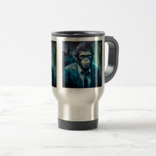Ape Detective Travel/Commuter Mug, 15 oz  Travel Mug