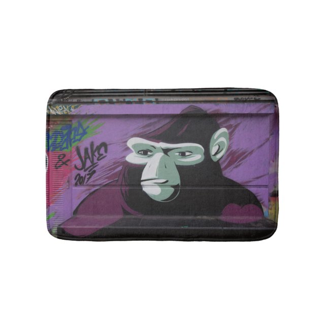 Ape Graffiti Bath Mat (Front)