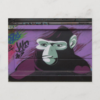 Ape Graffiti Postcard