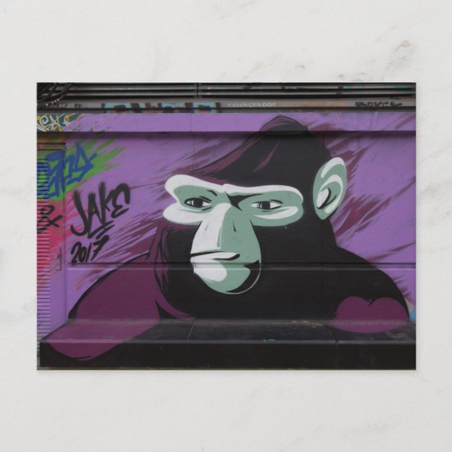 Ape Graffiti Postcard (Front)