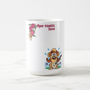Ape-tastic Jam: Music for the Wild Ones Coffee Mug