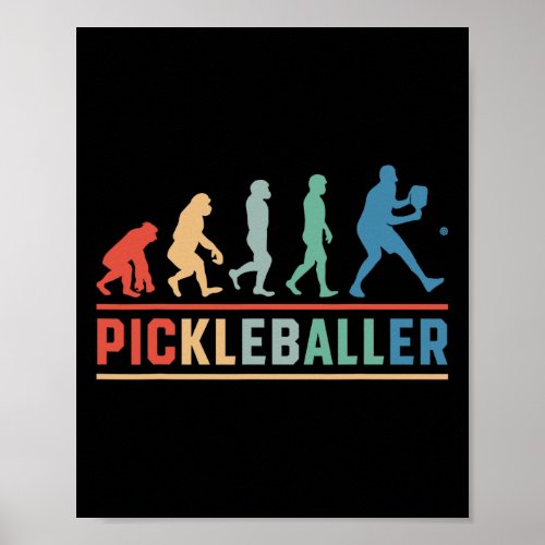 Ape To Pickleballer  Poster