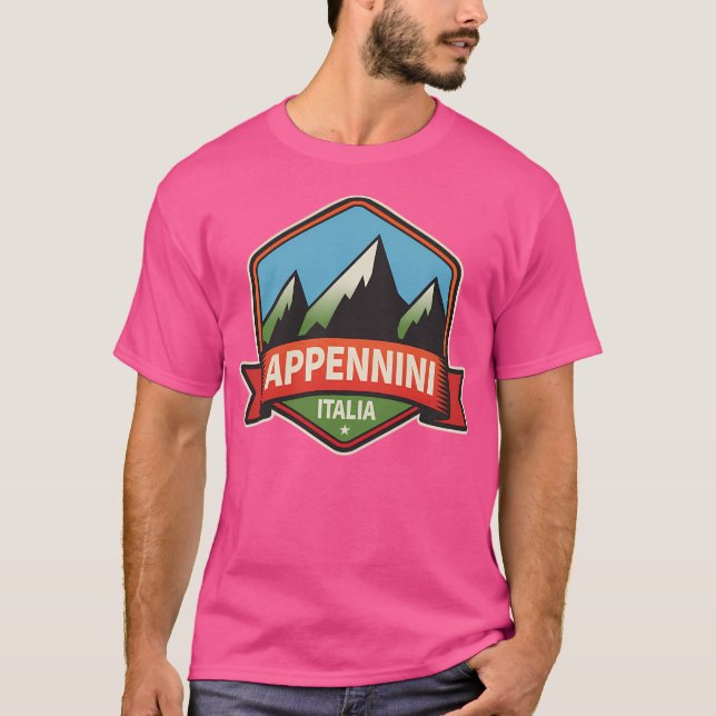 Apennine Mountains Italy Active T-Shirt (Front)