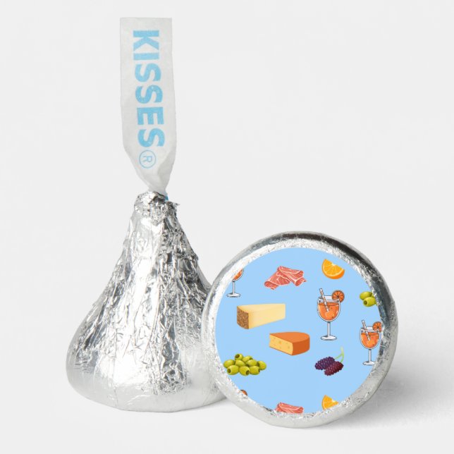 Aperol and Cheese Pattern Hershey®'s Kisses® (Front)