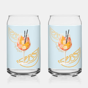 Aperol O'Clock Can Glass