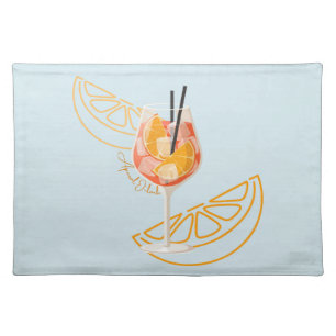 Aperol O'Clock Cloth Placemat