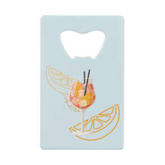 Aperol O'Clock Credit Card Bottle Opener