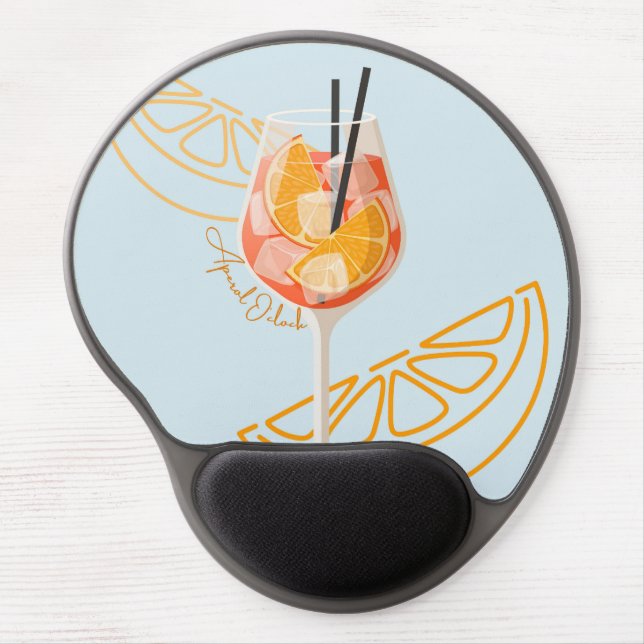  Aperol O'Clock Gel Mouse Pad (Front)