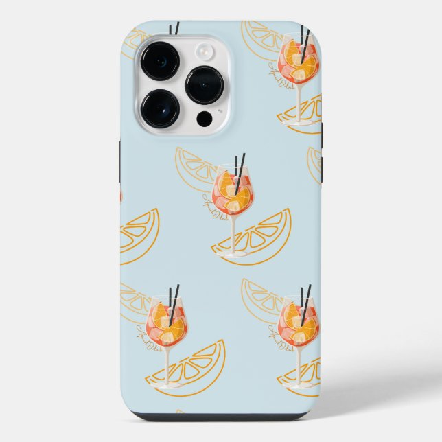 Aperol O'Clock Iphone Case (Back)