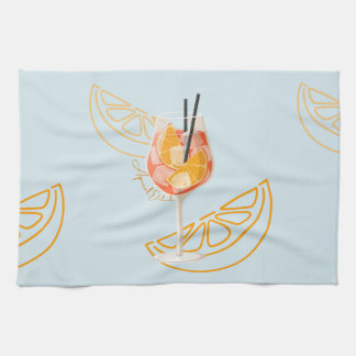 Aperol O'Clock Kitchen Towel