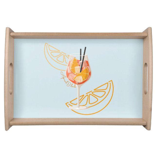 Aperol O'Clock Serving Tray (Front)
