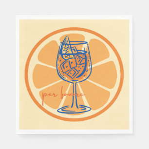 Aperol Per Favore Napkins