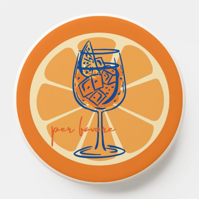 Aperol Per Favore PopSocket (Popsocket)