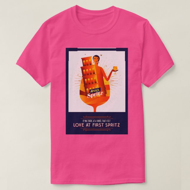 Aperol Pisa T-Shirt (Design Front)