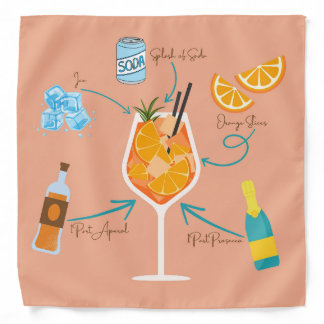 Aperol Recipe Bandana