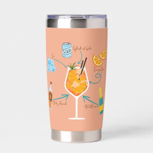 Aperol Recipe Insulated Tumbler