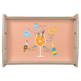 Aperol Recipe Serving Tray